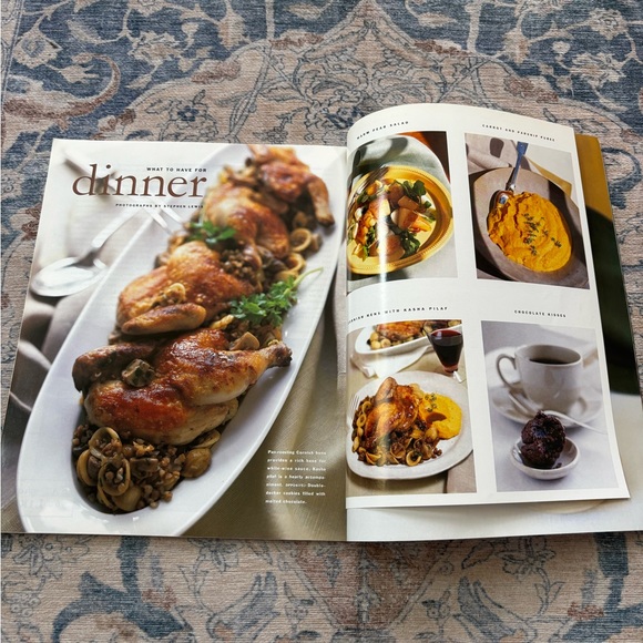 Vintage perfect Condition Martha Stewart Living Magazine February 1995 - Picture 3 of 6